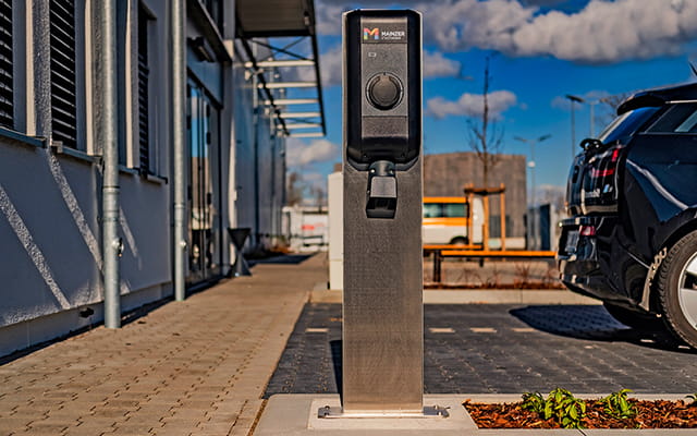 Wallbox der Mainzer Stadtwerke Wallbox der Mainzer Stadtwerke