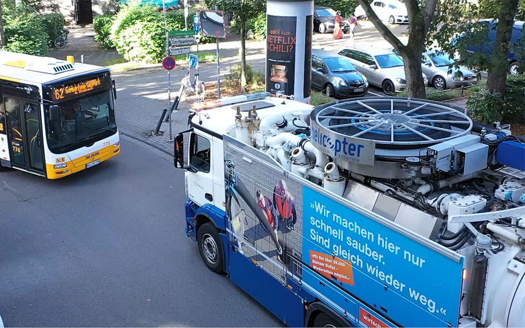 Kanalspülwagen Mainz