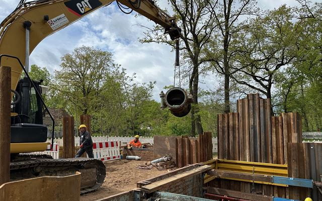 Hof Schönau Wasserleitung alt