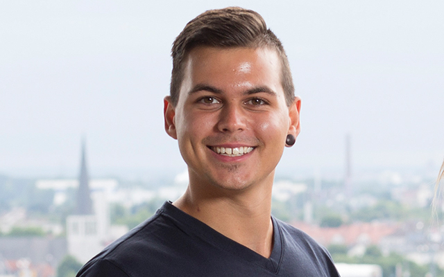 Mainzer Netze-Mitarbeiter Dominic Feil Mainzer Netze-Mitarbeiter Dominic Feil